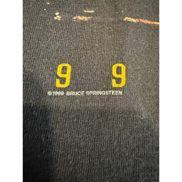 Vintage Bruce Springsteen & The E Street Band 1999 Tour T-Shirt Size Large Black - Picture 2 of 8